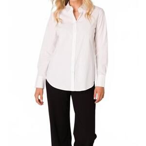 NEW BASE LEVEL yune blouse in white